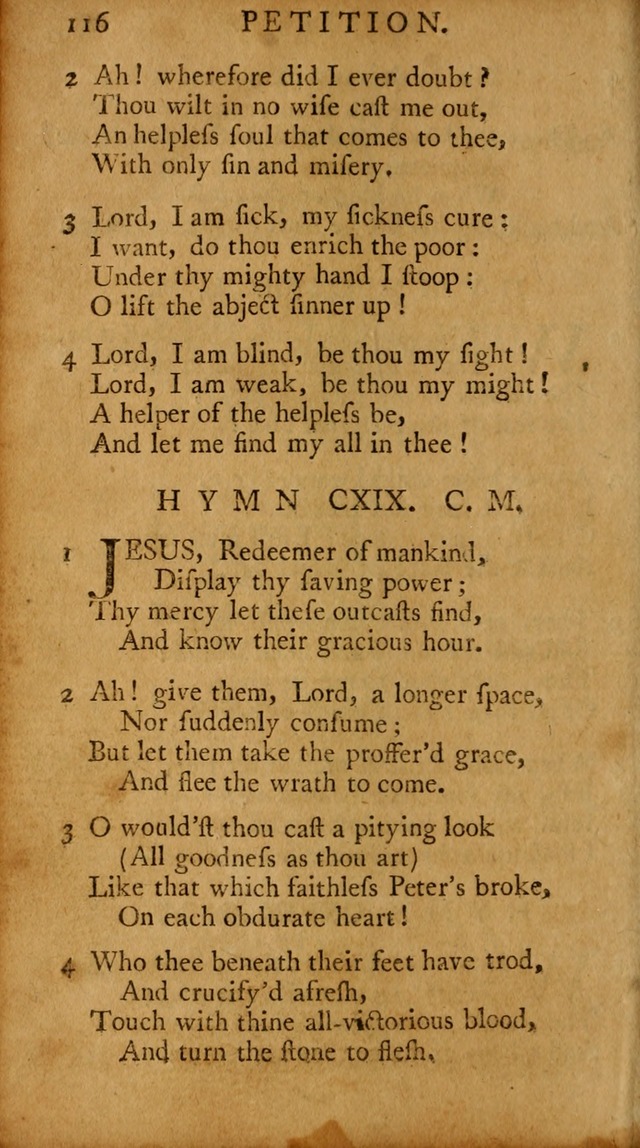 A Pocket Hymn-book: designed as a constant companion for the pious, collected from various authors (18th ed.) page 118