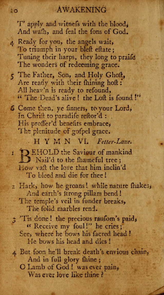 A Pocket Hymn-book: designed as a constant companion for the pious, collected from various authors (18th ed.) page 12