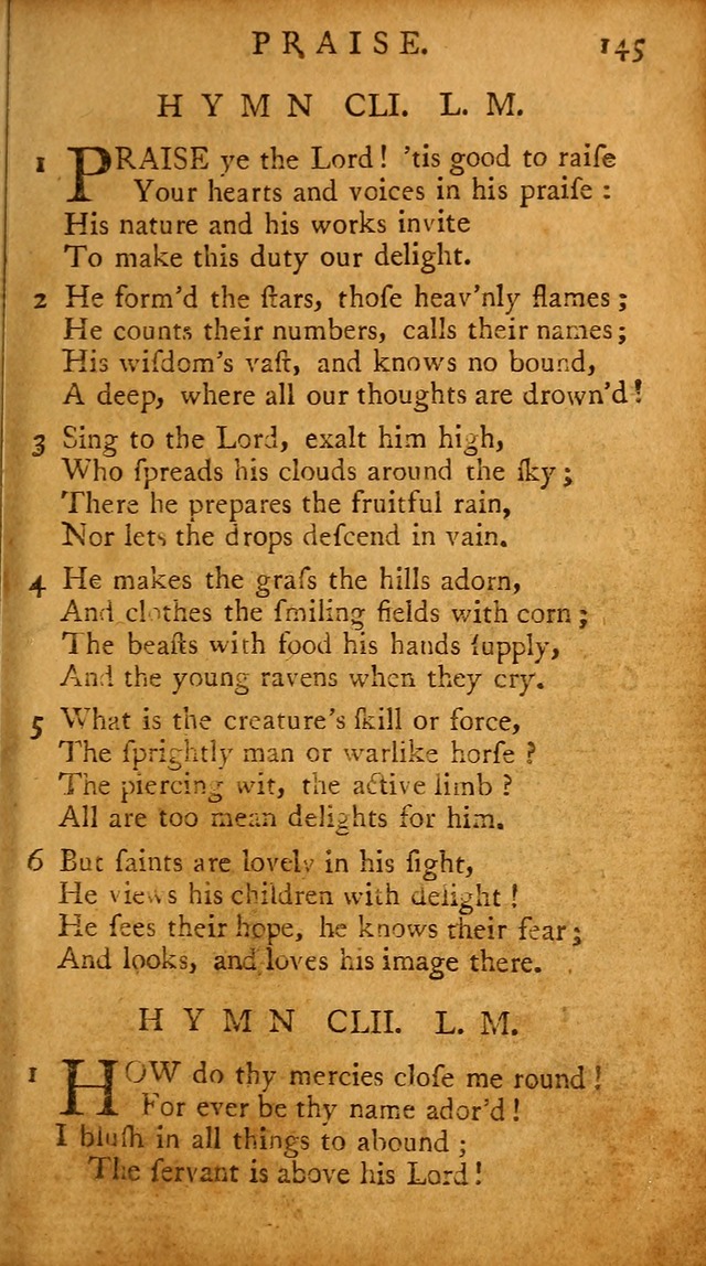 A Pocket Hymn-book: designed as a constant companion for the pious, collected from various authors (18th ed.) page 139