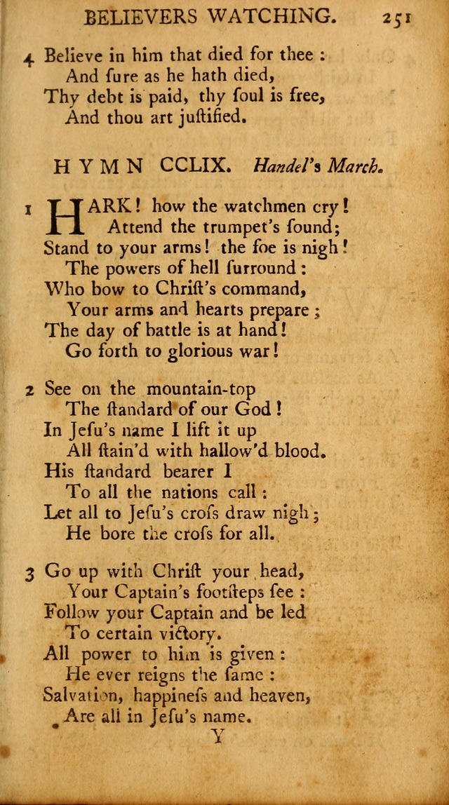 A Pocket Hymn-book: designed as a constant companion for the pious, collected from various authors (18th ed.) page 245