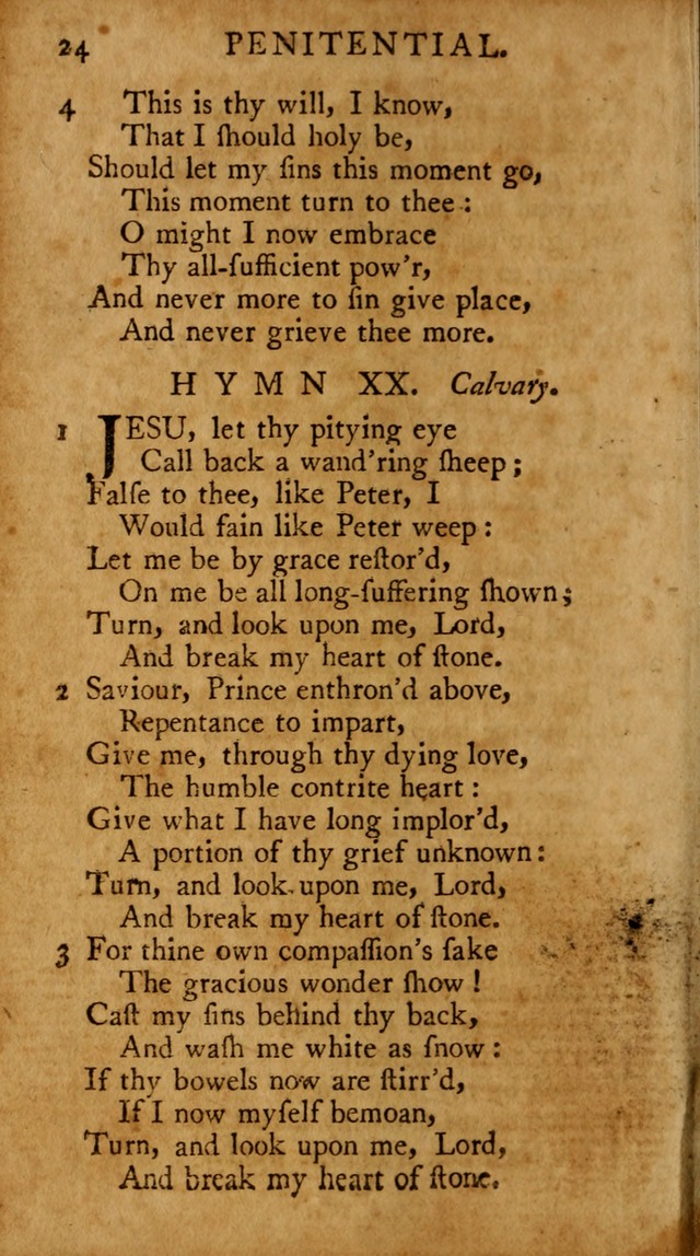 A Pocket Hymn-book: designed as a constant companion for the pious, collected from various authors (18th ed.) page 26