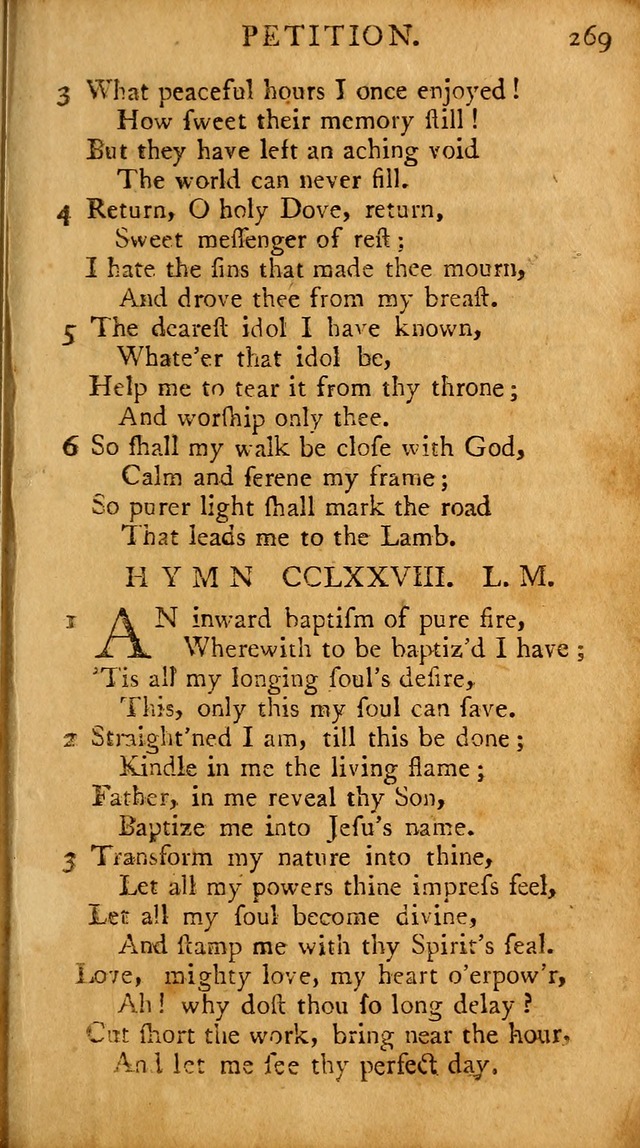 A Pocket Hymn-book: designed as a constant companion for the pious, collected from various authors (18th ed.) page 263