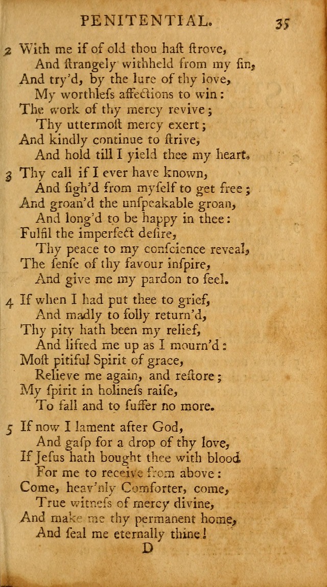 A Pocket Hymn-book: designed as a constant companion for the pious, collected from various authors (18th ed.) page 37