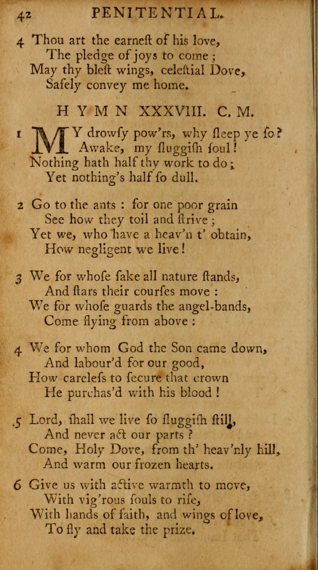 A Pocket Hymn-book: designed as a constant companion for the pious, collected from various authors (18th ed.) page 44