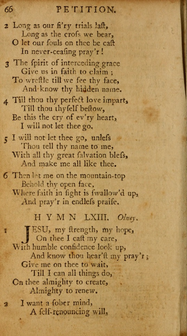 A Pocket Hymn-book: designed as a constant companion for the pious, collected from various authors (18th ed.) page 68