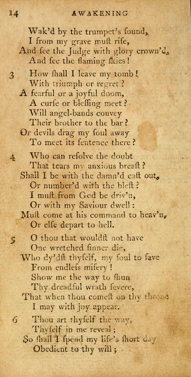 A Pocket Hymn-Book: designed as a constant companion for the pious: collected from various authors. (21st ed.) page 14