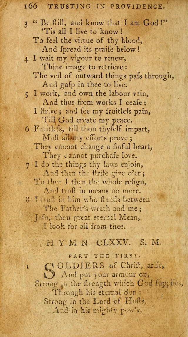 A Pocket Hymn-Book: designed as a constant companion for the pious: collected from various authors. (21st ed.) page 166