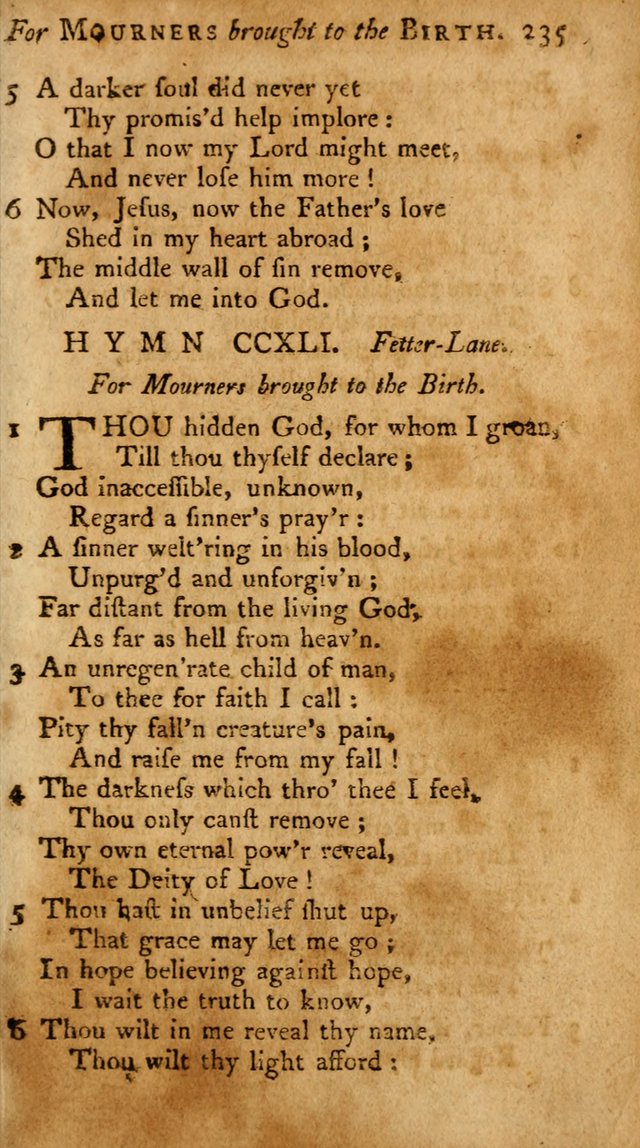 A Pocket Hymn-Book: designed as a constant companion for the pious: collected from various authors. (21st ed.) page 235