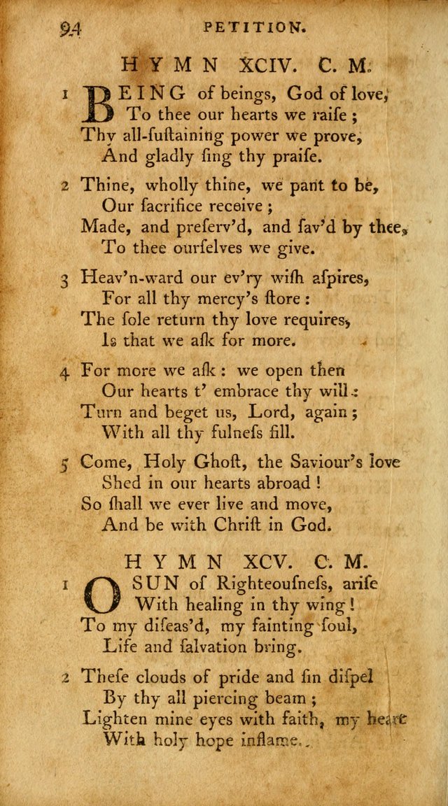 A Pocket Hymn-Book: designed as a constant companion for the pious: collected from various authors. (21st ed.) page 94