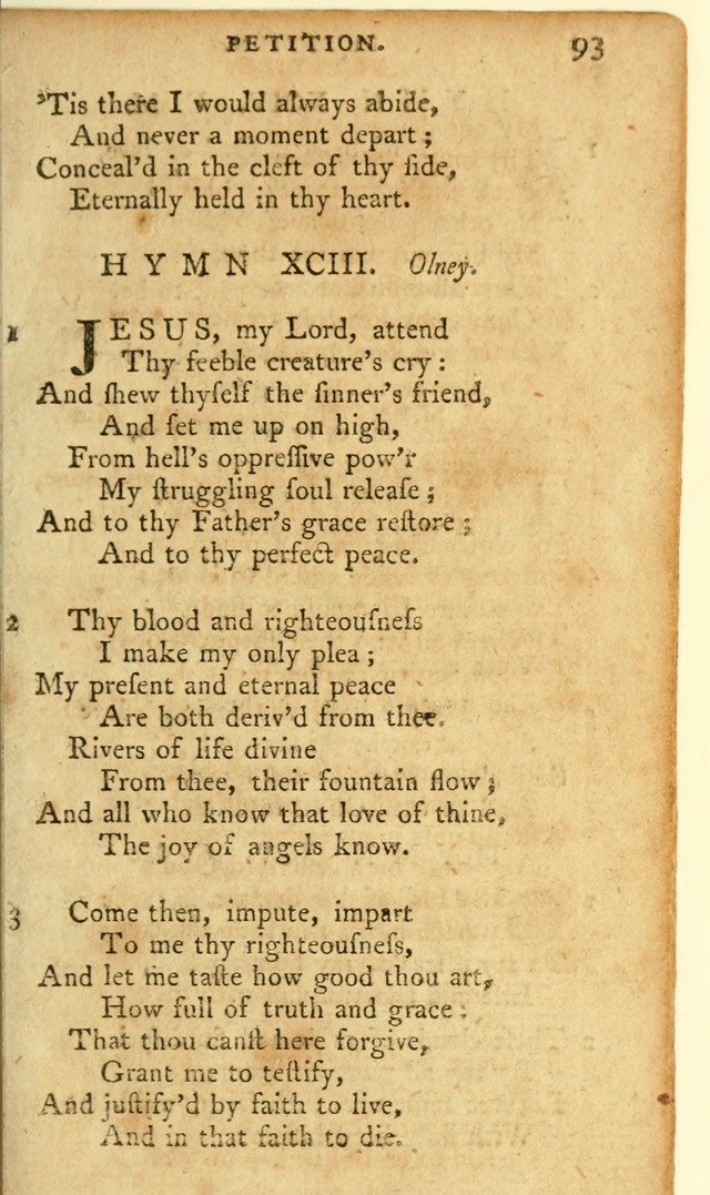 A Pocket hymn-book, designed as a constant companion for the pious: collected from various authors page 106