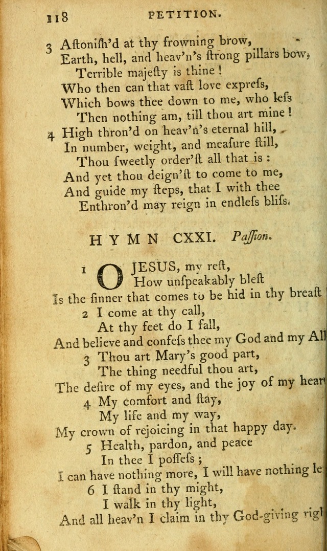 A Pocket hymn-book, designed as a constant companion for the pious: collected from various authors page 131