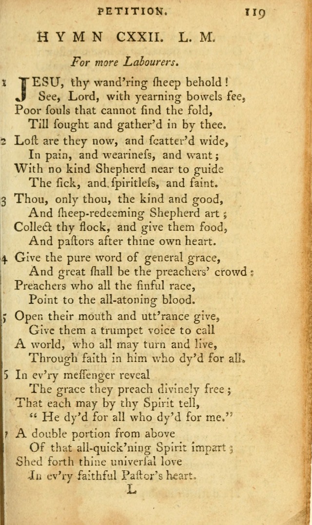 A Pocket hymn-book, designed as a constant companion for the pious: collected from various authors page 132