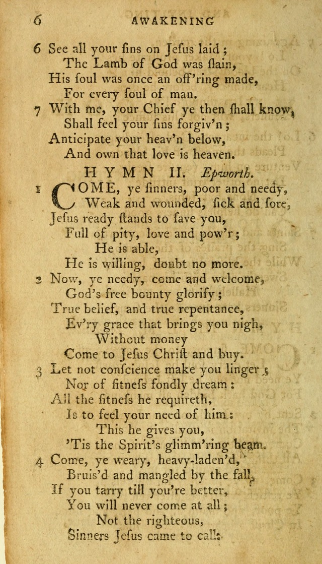 A Pocket hymn-book, designed as a constant companion for the pious: collected from various authors page 15