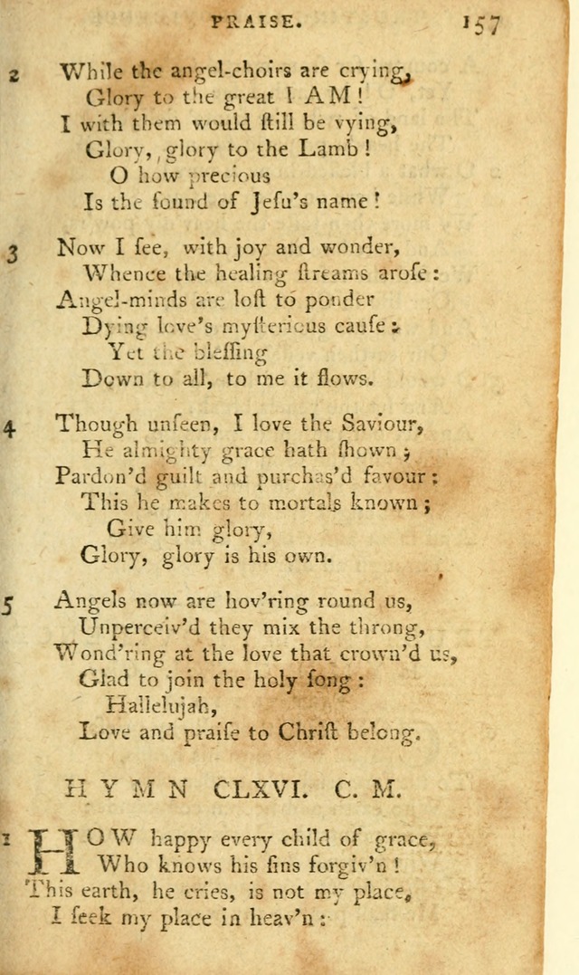 A Pocket hymn-book, designed as a constant companion for the pious: collected from various authors page 172