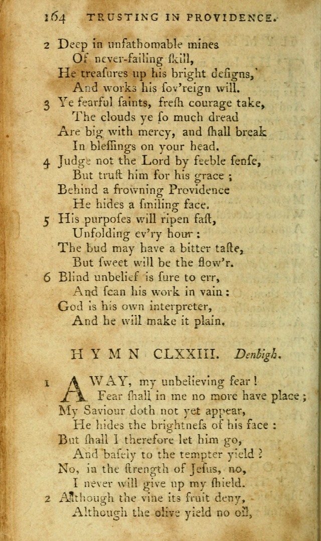 A Pocket hymn-book, designed as a constant companion for the pious: collected from various authors page 179