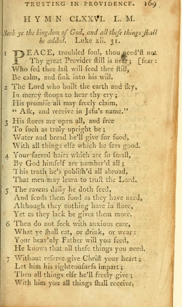 A Pocket hymn-book, designed as a constant companion for the pious: collected from various authors page 184