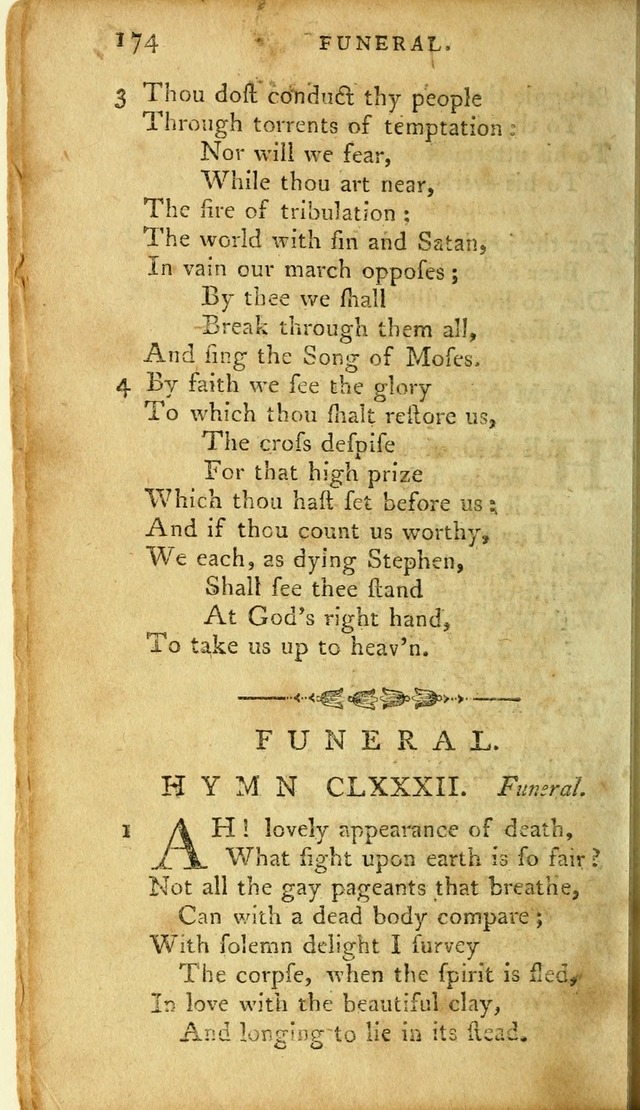 A Pocket hymn-book, designed as a constant companion for the pious: collected from various authors page 189