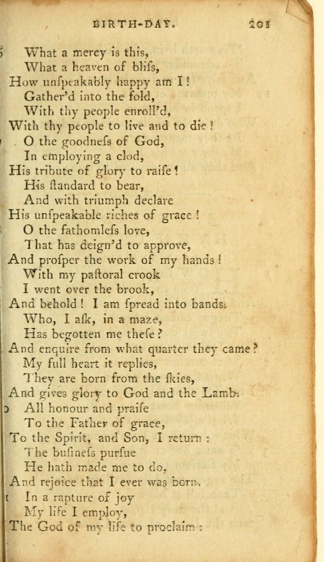 A Pocket hymn-book, designed as a constant companion for the pious: collected from various authors page 216