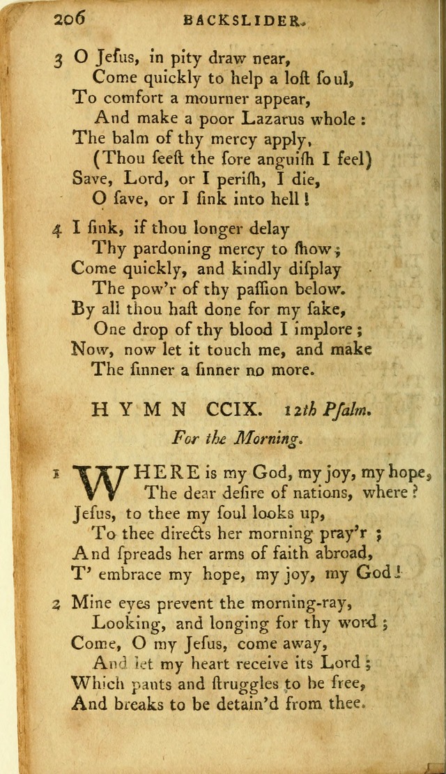 A Pocket hymn-book, designed as a constant companion for the pious: collected from various authors page 221