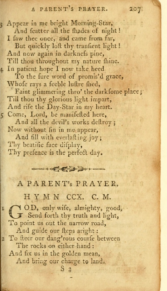 A Pocket hymn-book, designed as a constant companion for the pious: collected from various authors page 222