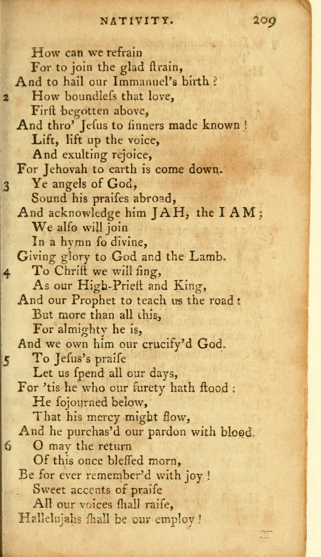 A Pocket hymn-book, designed as a constant companion for the pious: collected from various authors page 224