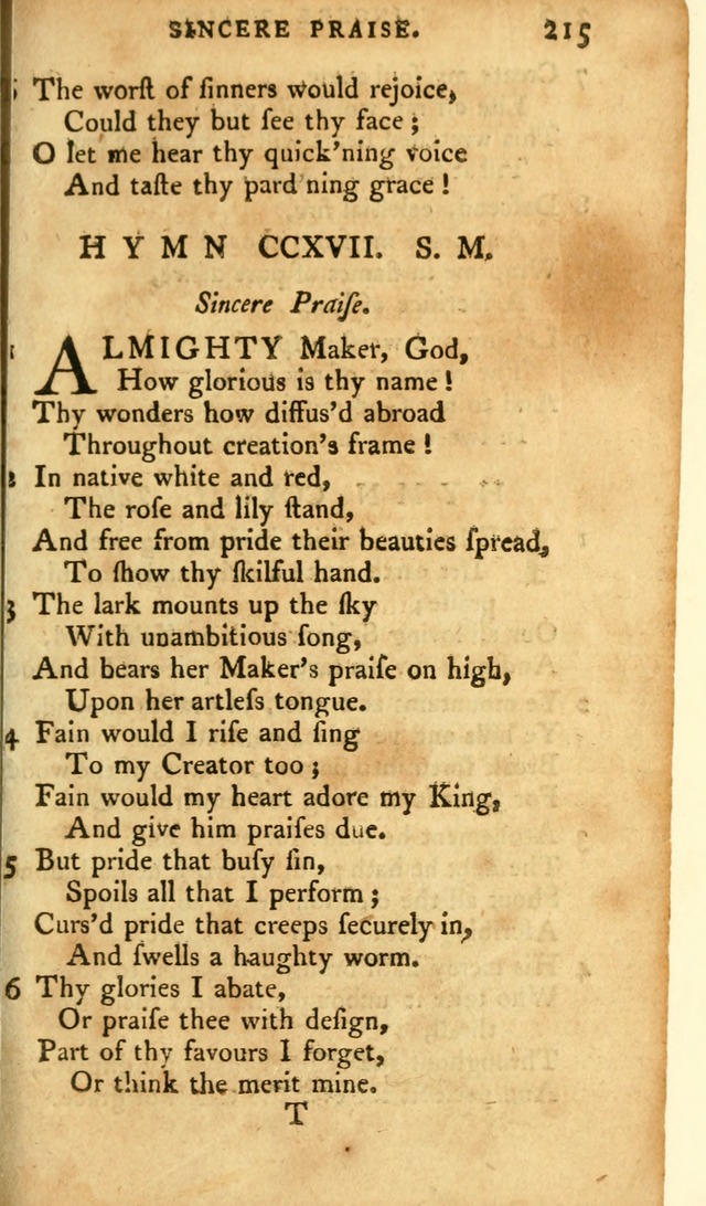 A Pocket hymn-book, designed as a constant companion for the pious: collected from various authors page 230