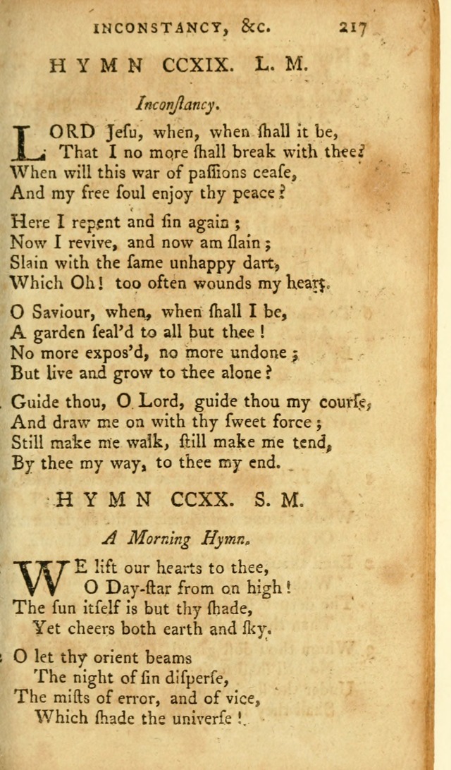 A Pocket hymn-book, designed as a constant companion for the pious: collected from various authors page 232