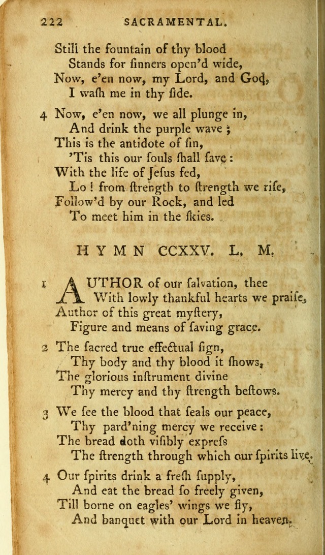 A Pocket hymn-book, designed as a constant companion for the pious: collected from various authors page 237