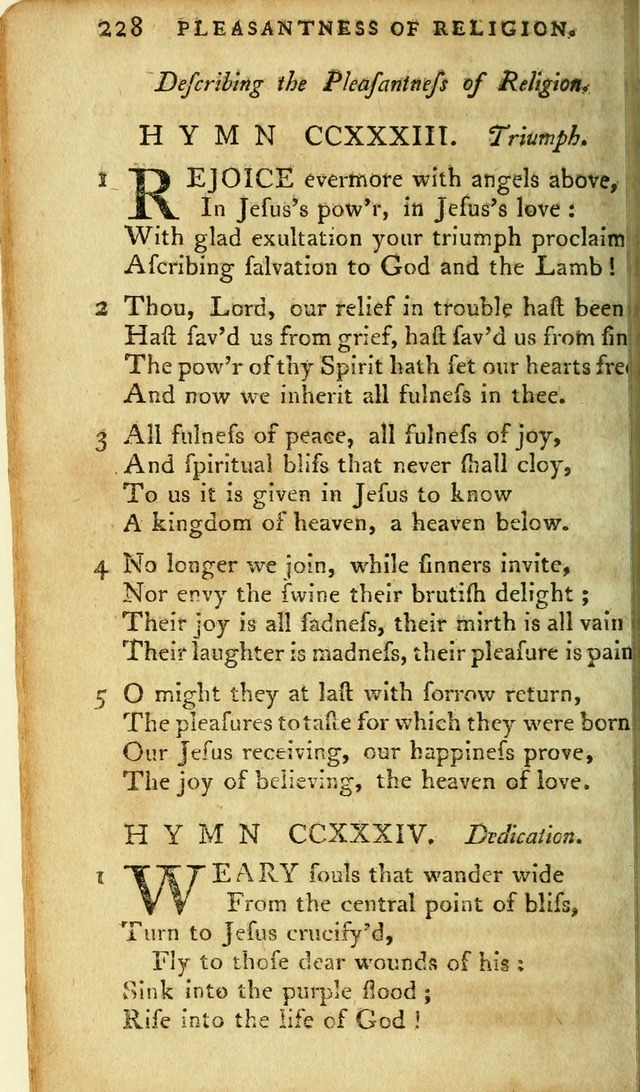 A Pocket hymn-book, designed as a constant companion for the pious: collected from various authors page 243