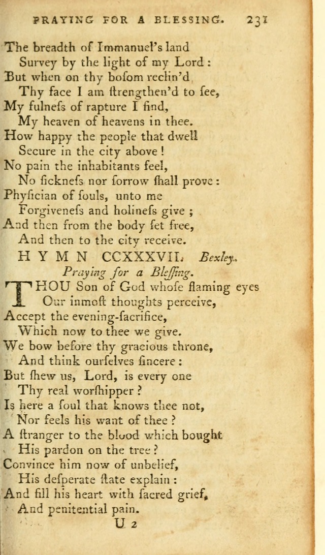 A Pocket hymn-book, designed as a constant companion for the pious: collected from various authors page 246