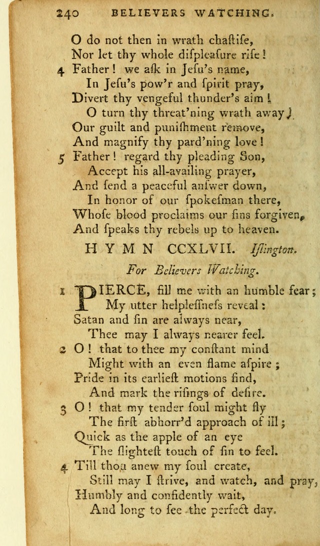 A Pocket hymn-book, designed as a constant companion for the pious: collected from various authors page 257