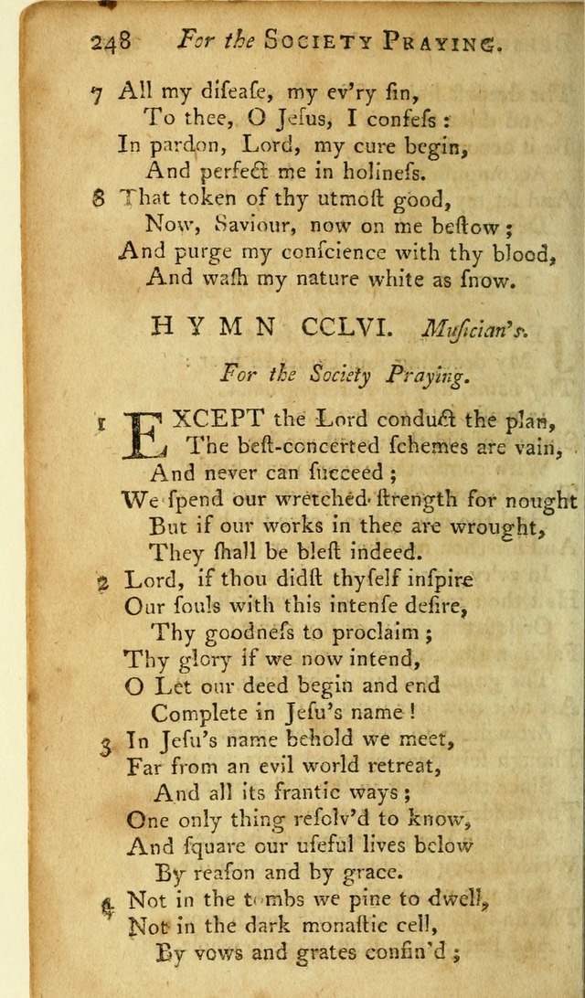 A Pocket hymn-book, designed as a constant companion for the pious: collected from various authors page 265