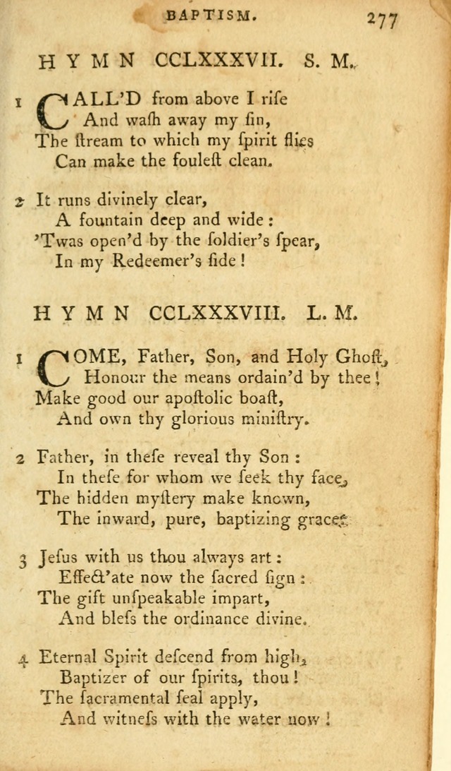 A Pocket hymn-book, designed as a constant companion for the pious: collected from various authors page 296