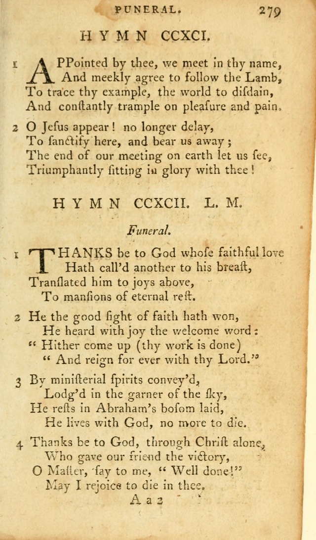 A Pocket hymn-book, designed as a constant companion for the pious: collected from various authors page 298