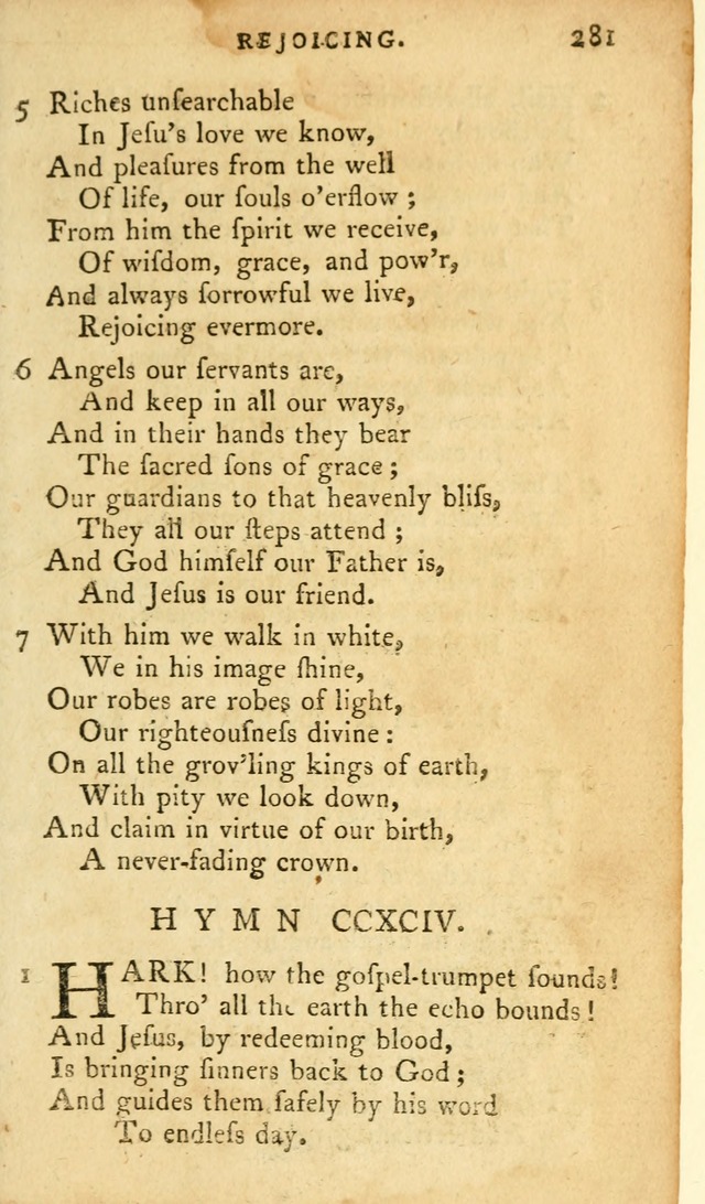 A Pocket hymn-book, designed as a constant companion for the pious: collected from various authors page 300