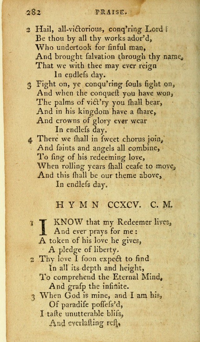 A Pocket hymn-book, designed as a constant companion for the pious: collected from various authors page 301