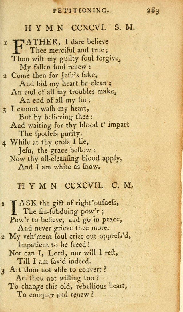 A Pocket hymn-book, designed as a constant companion for the pious: collected from various authors page 302