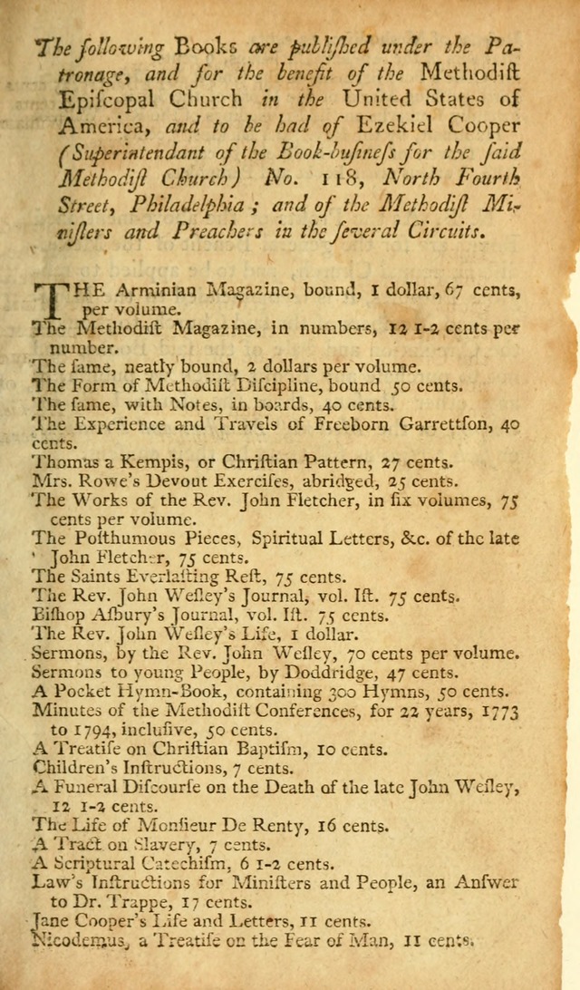 A Pocket hymn-book, designed as a constant companion for the pious: collected from various authors page 322