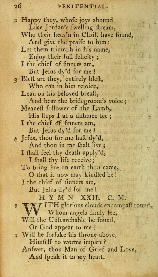 A Pocket hymn-book, designed as a constant companion for the pious: collected from various authors page 37