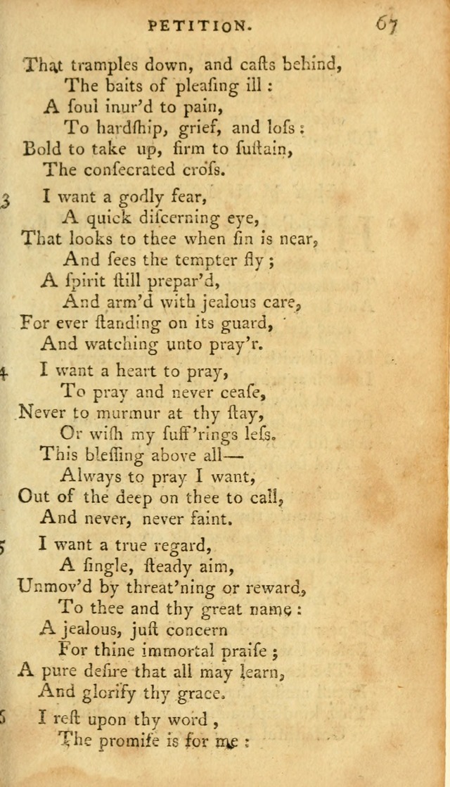 A Pocket hymn-book, designed as a constant companion for the pious: collected from various authors page 78