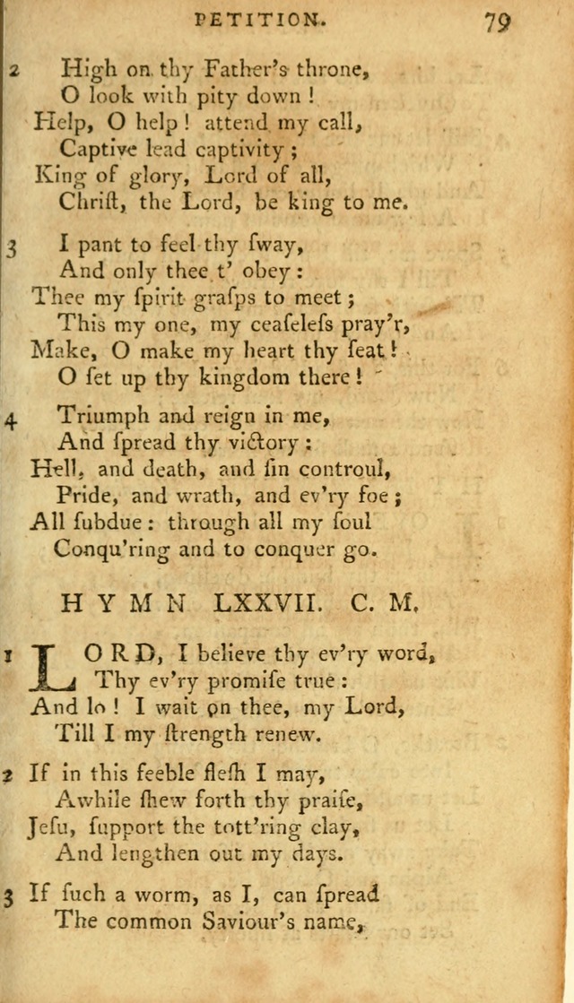 A Pocket hymn-book, designed as a constant companion for the pious: collected from various authors page 90