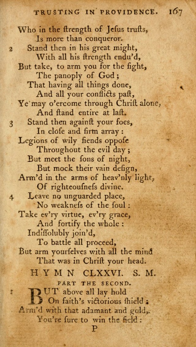 A Pocket Hymn Book, Designed as a Constant Companion for the Pious,  Collected from Various Authors. 28th ed. page 167