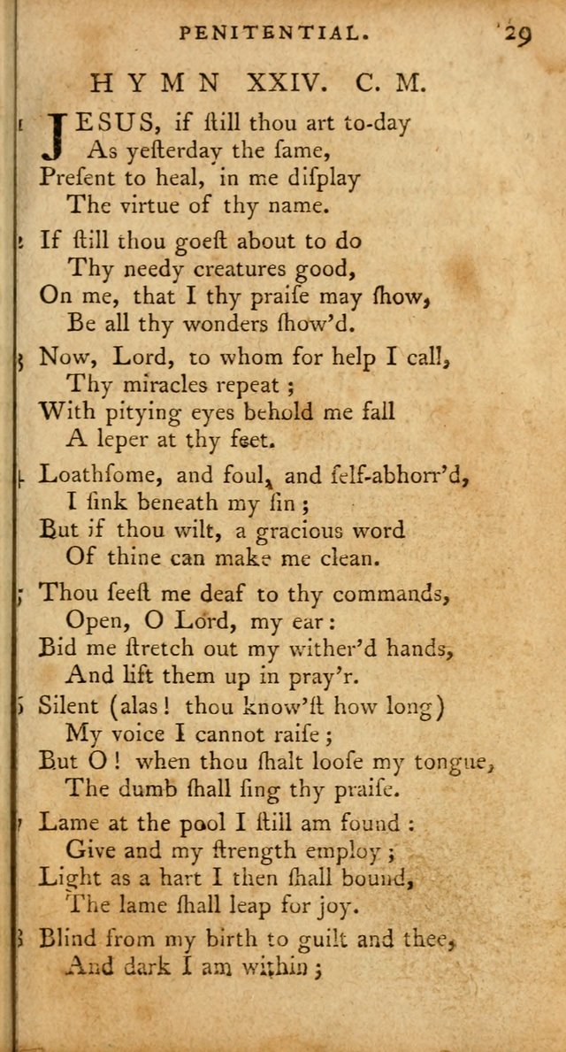 A Pocket Hymn Book, Designed as a Constant Companion for the Pious,  Collected from Various Authors. 28th ed. page 29