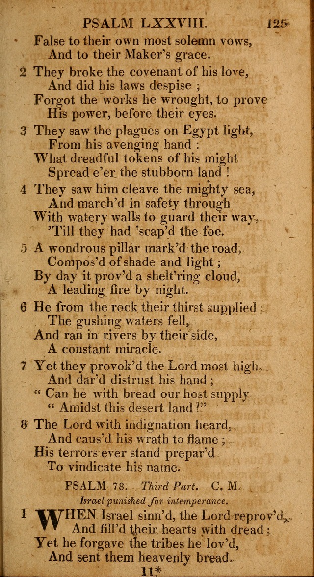 The Psalms and Hymns: with the catechism, confession of faith and liturgy of the Reformed Dutch Church in North America page 125