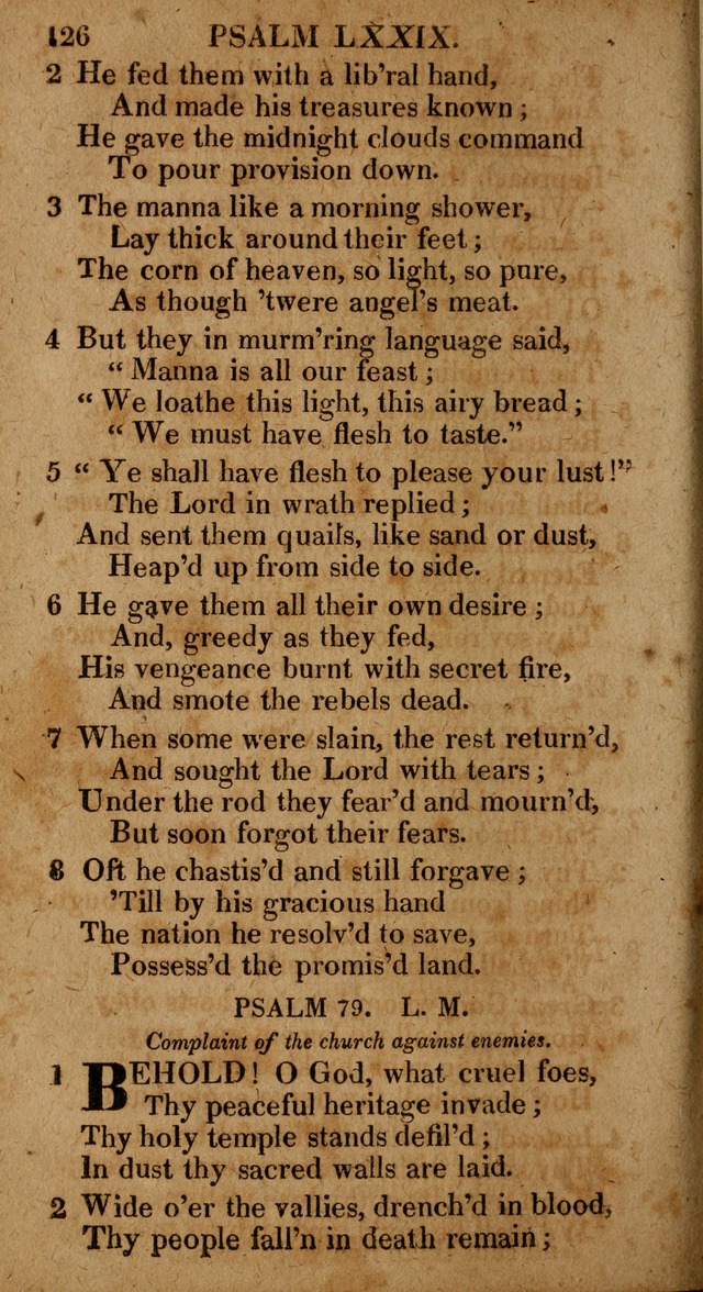 The Psalms and Hymns: with the catechism, confession of faith and liturgy of the Reformed Dutch Church in North America page 126