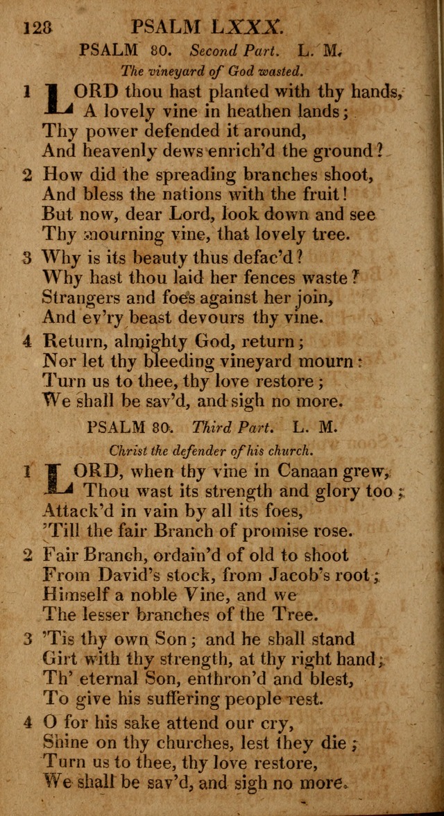 The Psalms and Hymns: with the catechism, confession of faith and liturgy of the Reformed Dutch Church in North America page 128