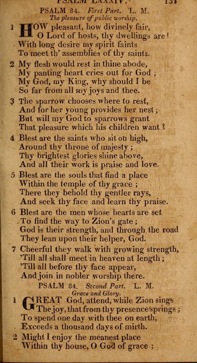 The Psalms and Hymns: with the catechism, confession of faith and liturgy of the Reformed Dutch Church in North America page 131