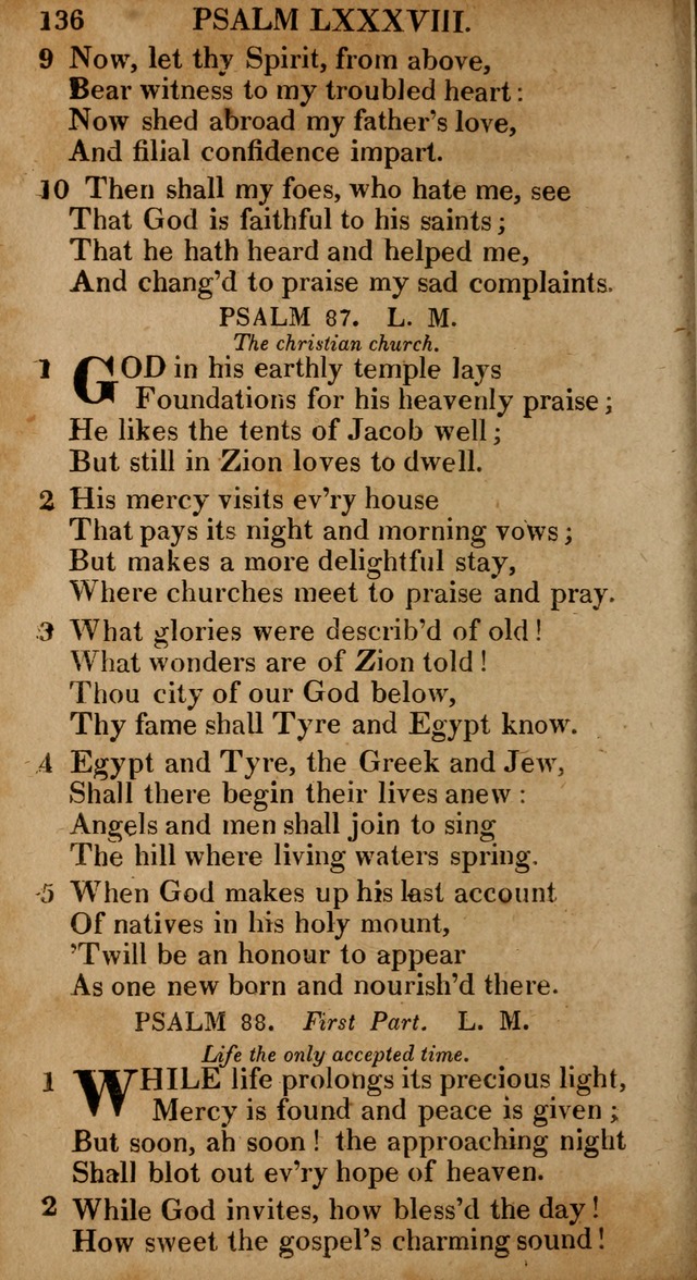 The Psalms and Hymns: with the catechism, confession of faith and liturgy of the Reformed Dutch Church in North America page 136