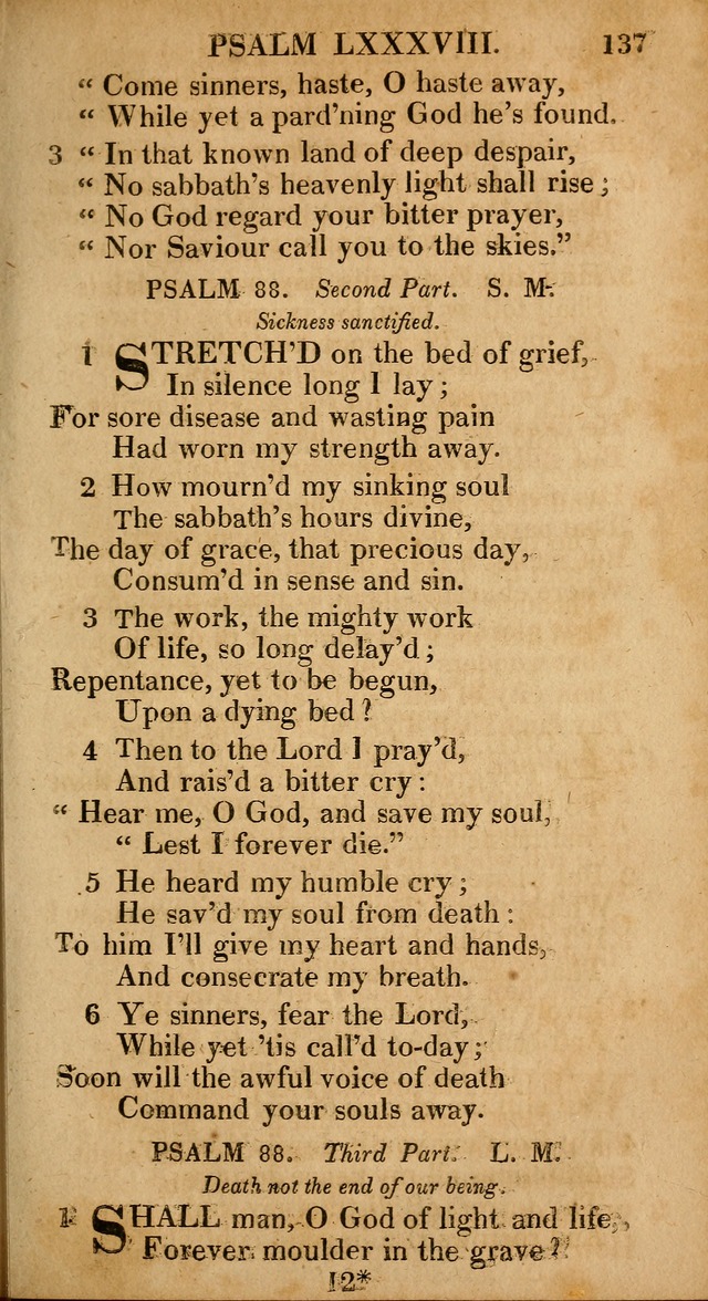 The Psalms and Hymns: with the catechism, confession of faith and liturgy of the Reformed Dutch Church in North America page 137