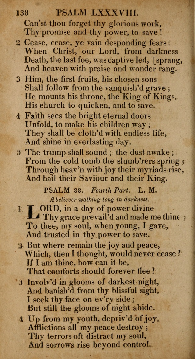 The Psalms and Hymns: with the catechism, confession of faith and liturgy of the Reformed Dutch Church in North America page 138